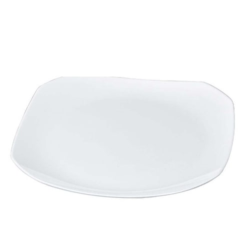 ニューホワイト 隅切盛皿 34cm