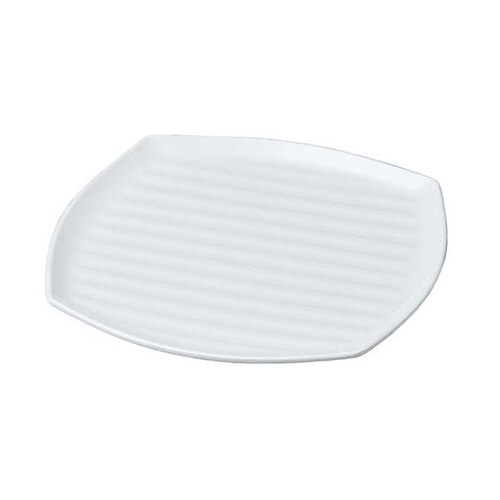 ニューホワイト くつわ型プレート 35cm