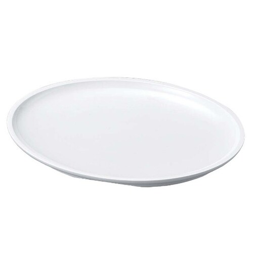 ニューホワイト 小判盛鉢 45cm