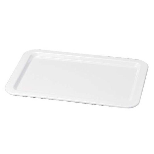 ニューホワイト 渕丸長角プレート 48cm