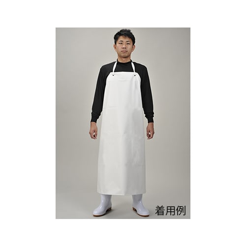 合成ゴム前掛 胸