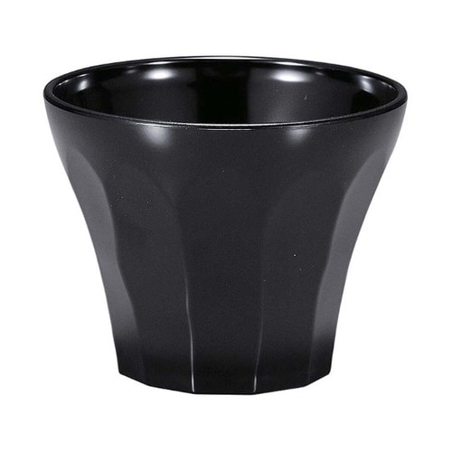 耐熱ABS 荒彫小町カップ(身のみ)黒 3.1寸