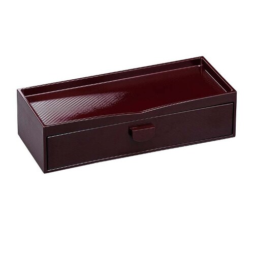 ABS 奥広千筋カスター&箸箱 新溜