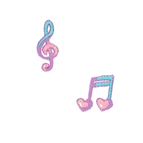 ミニワッペン 音符