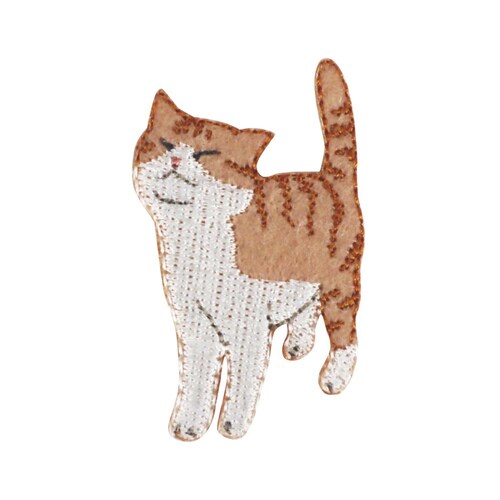 気ままなポーズの猫ワッペン 2