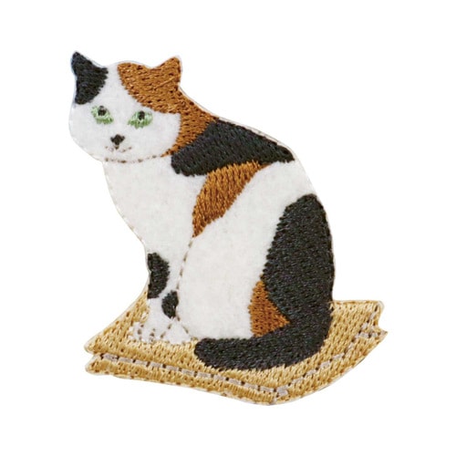 気ままなポーズの猫ワッペン 3