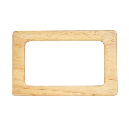 ウッドハンドル 角型 M 15cm 2本