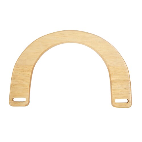 ウッドハンドル U型 M 18cm 2本