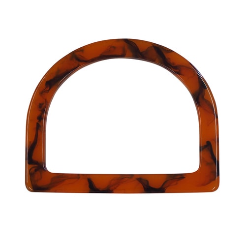 べっこう調ハンドル D型 M 15cm 2本