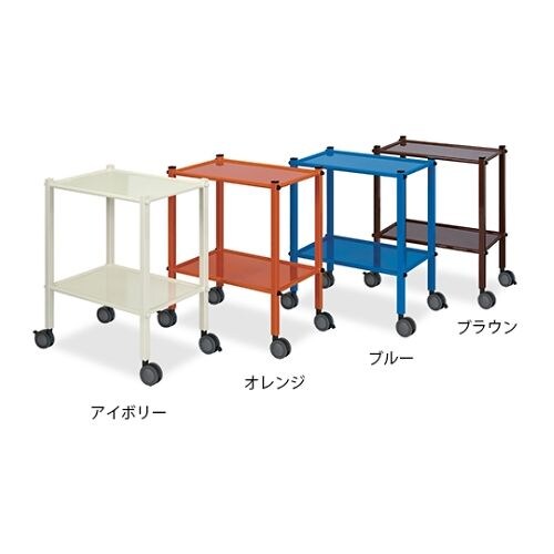 ワゴンカー 幅55×奥行36×高さ73cm 橙