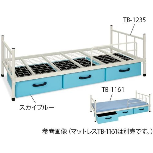 ベッド 99×206×30 黒 TB−1235