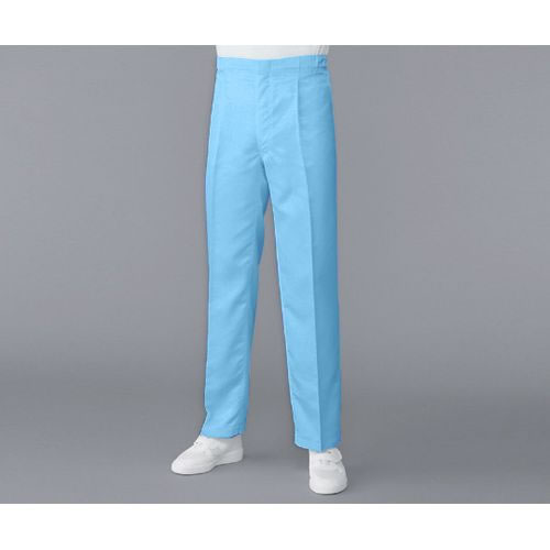 無塵衣AS304A(男性用パンツ) ブルー 4L