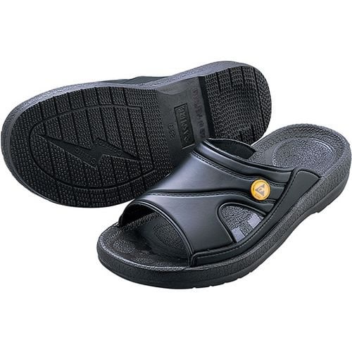 アズピュア ESDスリッパ 黒 M