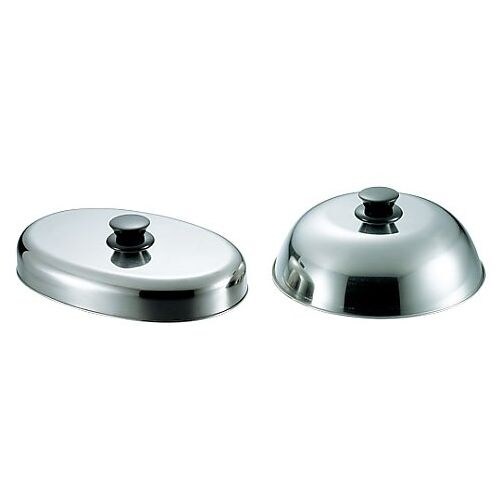 18−8 ステーキカバー 丸型 小