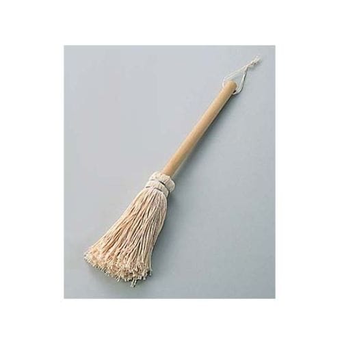 木柄 鉄板用 油フキ 小 全長370