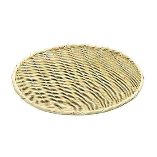 アズワン 竹製 盆ザル 21cm