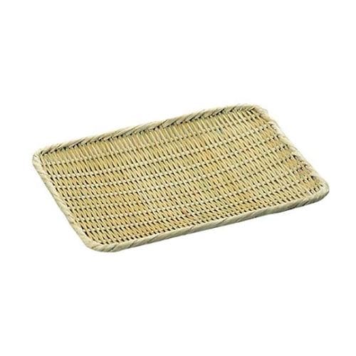 竹製 角盆ザル 尺3(330×390)