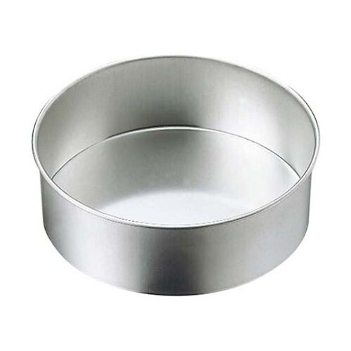 ブリキ デコレーション型 共底 27cm