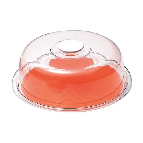 クリアラブリーハット 丸ケーキ(大)オレンジ