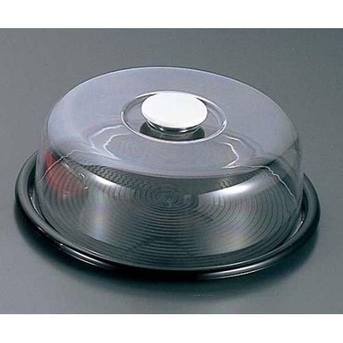 丸ケーキフード 中 黒 MT−540 12インチ