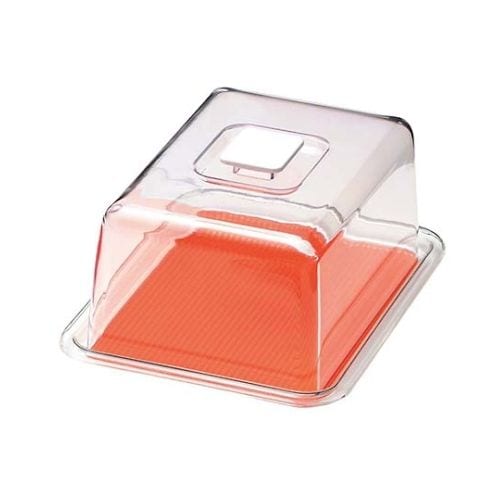 クリアラブリーハット 角(特大)オレンジ