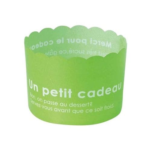 カラーマフィン(100枚入)グリーン CK44