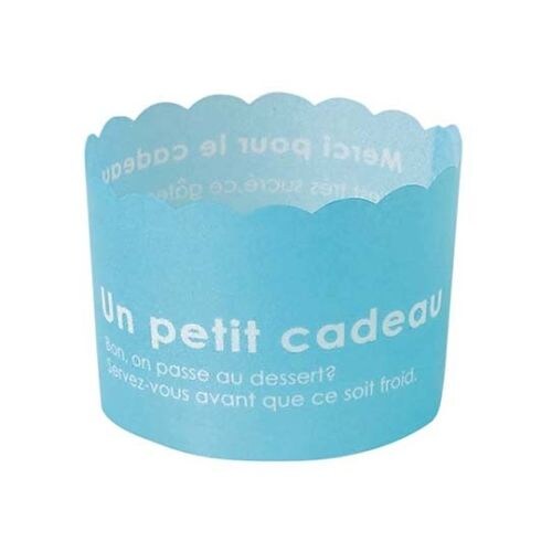 カラーマフィン(100枚入)ブルー CK45