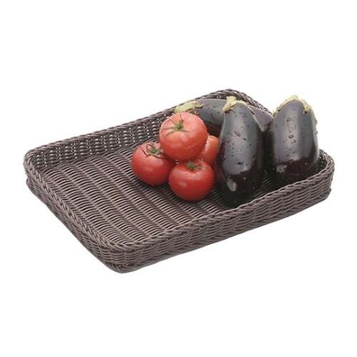 樹脂バスケット 角長浅40号 91−004C