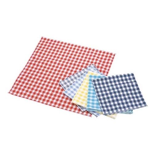 EBM ギンガム チェックナプキン グリーン