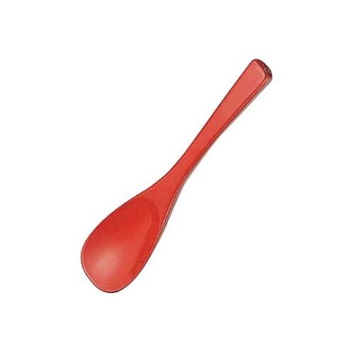 コーヒースプーン 朱 全長134(08331)