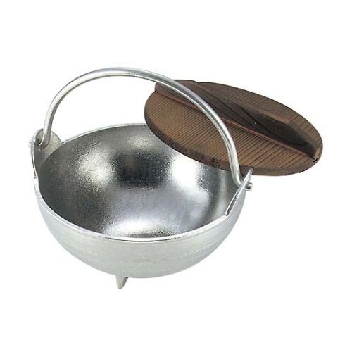 アルミ 白仕上 田舎鍋 15cm