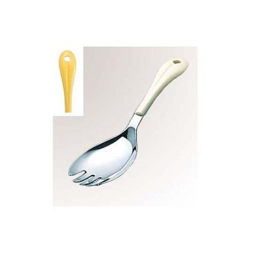 18−8 楽らく サーバー フォーク イエロー