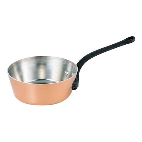 SW 銅 極厚 テーパー鍋(鉄柄)30cm