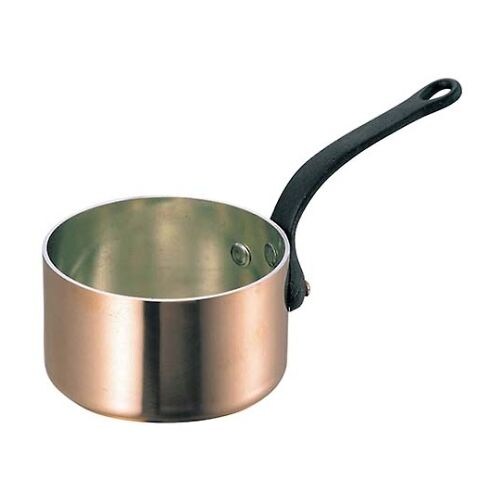 SW 銅 極厚 深型 片手鍋(鉄柄)30cm