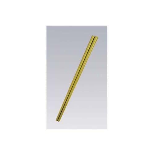 カラー樹脂箸 22.6cm 四角(100膳) 抹茶