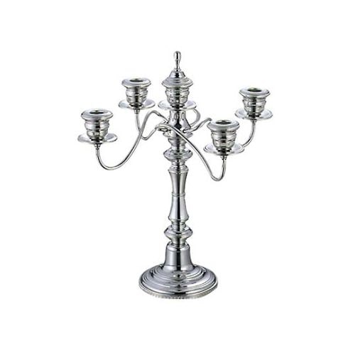 UK 18−8 V型 キャンドルスタンド 5本立