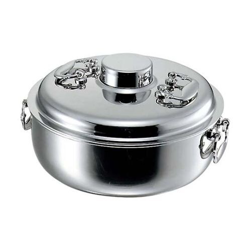 NS 18−8 しゃぶしゃぶ鍋 24cm 電磁用