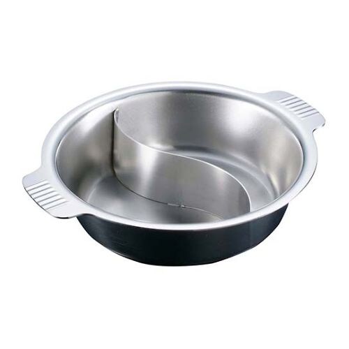 NBステンレス 電磁 ちり鍋 仕切付 33cm