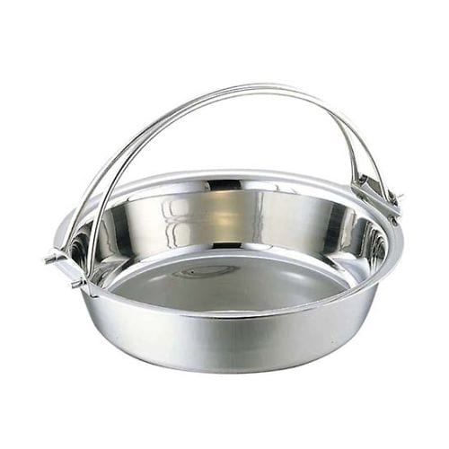 NBステンレス 電磁 つる付 ちり鍋 33cm