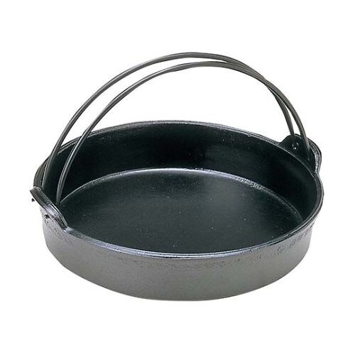 アルミ すきやき鍋 ツル付 22cm