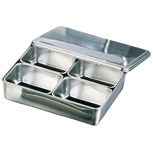 プレス ヤクミ入(中子抗菌ステンレス)4ヶ入角