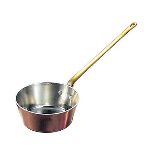 銅 ロングハンドル テーパー型 プチパン10cm