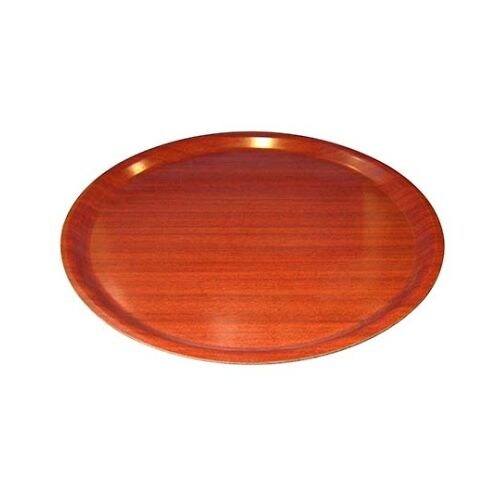 トレイ 丸 CA3800E73 マホガニー