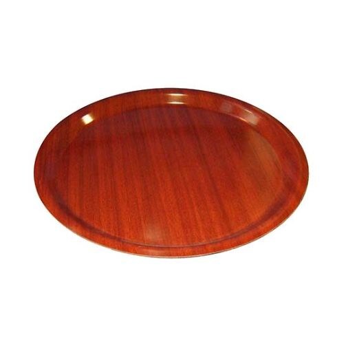 トレイ 丸 CA3200E73 マホガニー