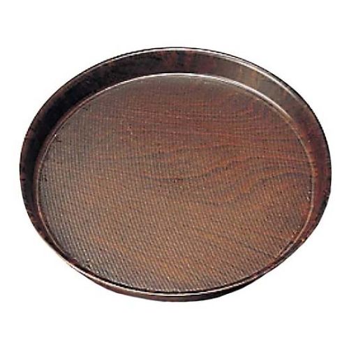 ノンスリップウッドトレイ 丸 PH558536