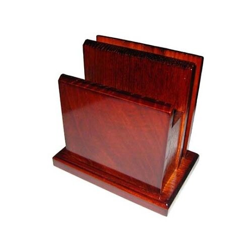 木製 角 メニュー・ナフキン立(15190)