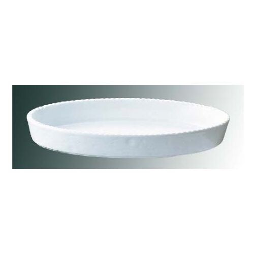 ロイヤル 小判 グラタン皿 36cm ホワイト