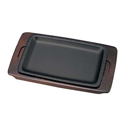 周弘 鉄 ステーキ皿 角唐草