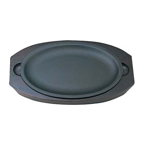 周弘 超軽量 ステーキ皿 小判