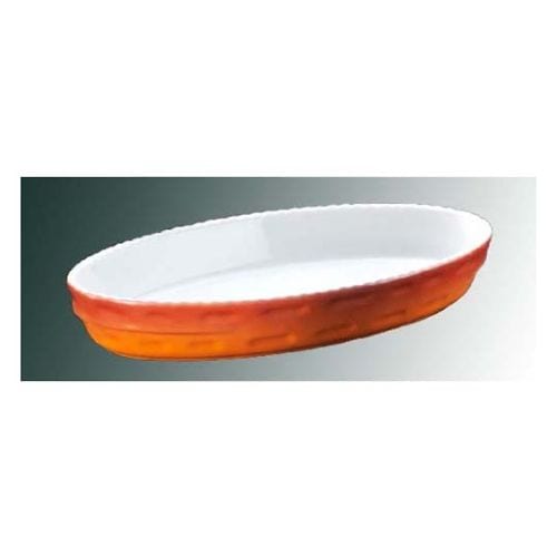 スタッキング小判 グラタン皿 36cm カラー